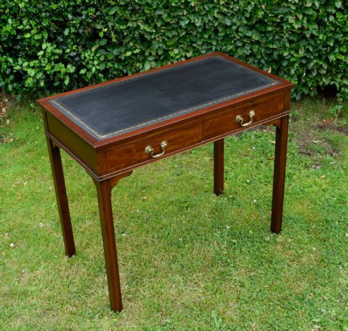 MAHOGANY DESK BY GILLOWS - ADDITIONAL PHOTO 5