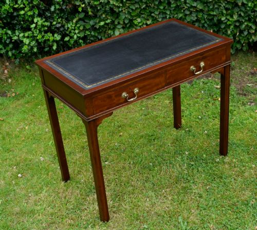 MAHOGANY DESK BY GILLOWS - ADDITIONAL PHOTO 8