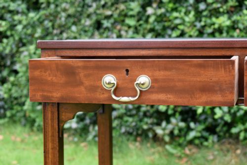 MAHOGANY DESK BY GILLOWS - ADDITIONAL PHOTO 12