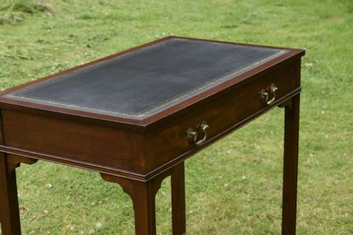 MAHOGANY DESK BY GILLOWS - ADDITIONAL PHOTO 15