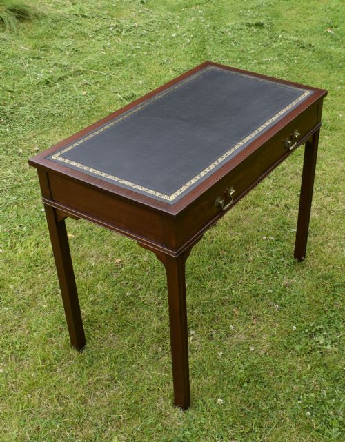 MAHOGANY DESK BY GILLOWS - ADDITIONAL PHOTO 17