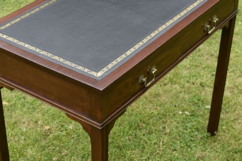 MAHOGANY DESK BY GILLOWS - ADDITIONAL PHOTO 19
