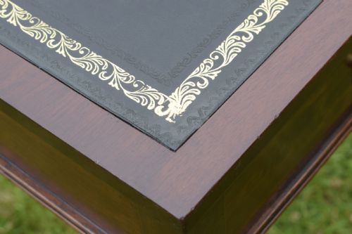 MAHOGANY DESK BY GILLOWS - ADDITIONAL PHOTO 22