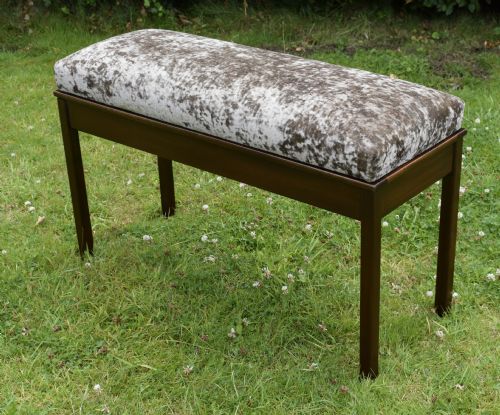 early 20th century duet piano stool - CATEGORY: ANTIQUE STOOLS - DATED 1930