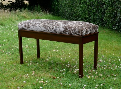 EARLY 20TH CENTURY DUET PIANO STOOL - ADDITIONAL PHOTO 3