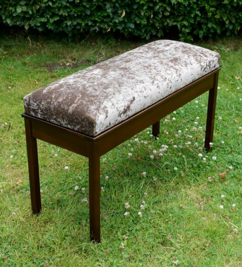 EARLY 20TH CENTURY DUET PIANO STOOL - ADDITIONAL PHOTO 4