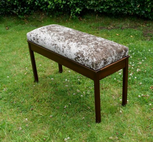 EARLY 20TH CENTURY DUET PIANO STOOL - ADDITIONAL PHOTO 5