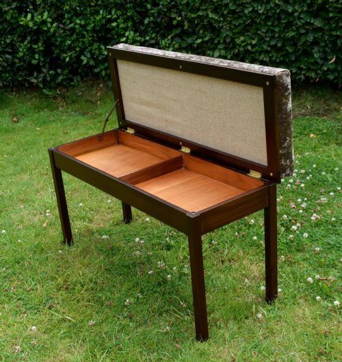 EARLY 20TH CENTURY DUET PIANO STOOL - ADDITIONAL PHOTO 8