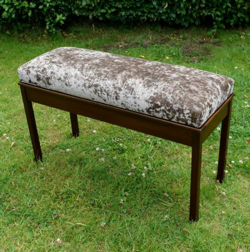 EARLY 20TH CENTURY DUET PIANO STOOL - ADDITIONAL PHOTO 14