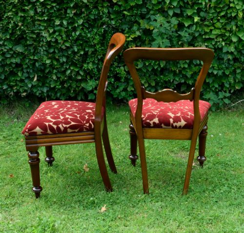 SET OF 6 QUALITY VICTORIAN DINING CHAIRS - ADDITIONAL PHOTO 8