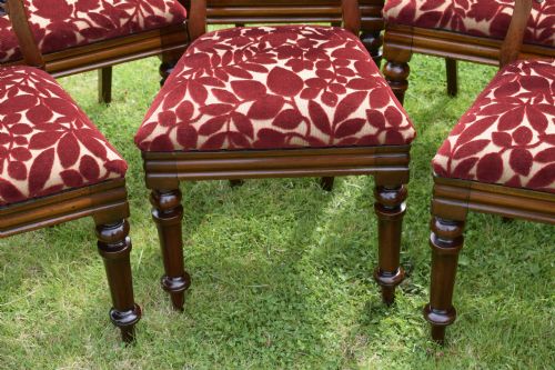 SET OF 6 QUALITY VICTORIAN DINING CHAIRS - ADDITIONAL PHOTO 15
