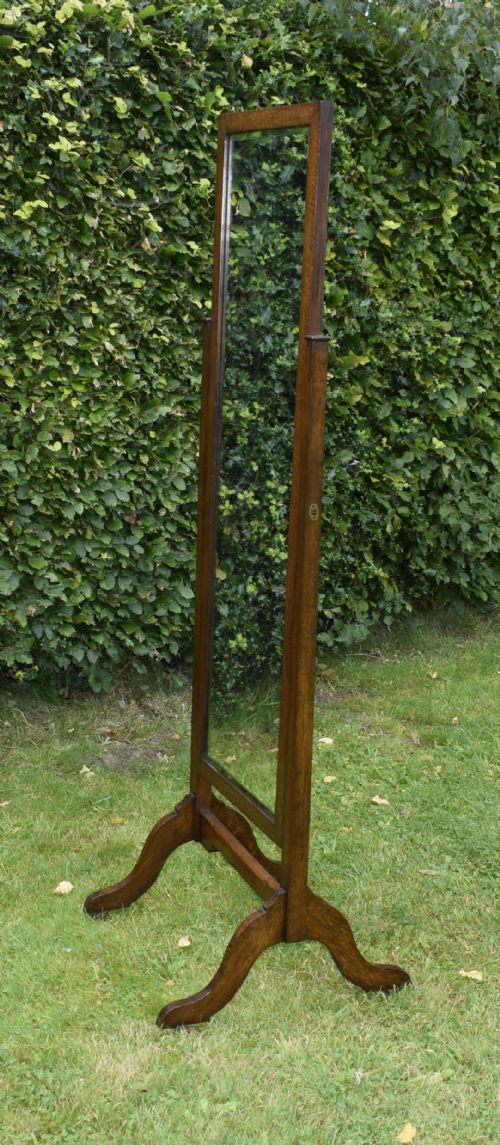 EARLY 20TH CENTURY CHEVAL MIRROR - ADDITIONAL PHOTO 10