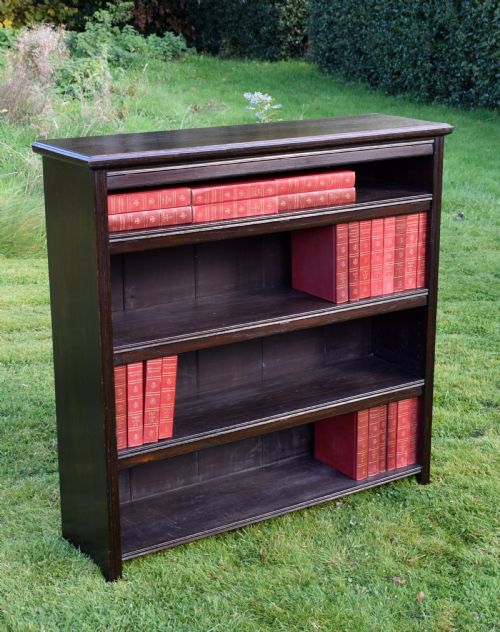 VICTORIAN OAK BOOKCASE - ADDITIONAL PHOTO 10