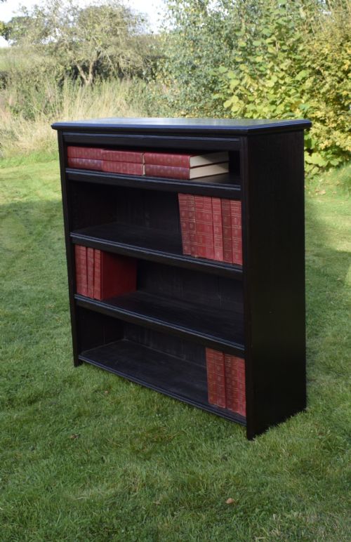 VICTORIAN OAK BOOKCASE - ADDITIONAL PHOTO 17
