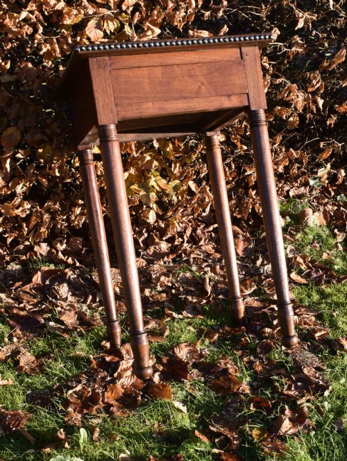 EARLY 20TH CENTURY LAMP TABLE - ADDITIONAL PHOTO 5