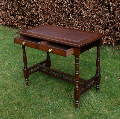 ANTIQUE WRITING TABLE DESK - ADDITIONAL PHOTO 4