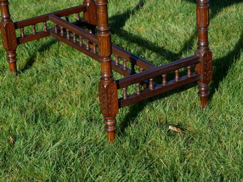 ANTIQUE WRITING TABLE DESK - ADDITIONAL PHOTO 18