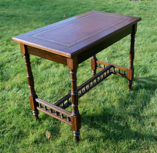 ANTIQUE WRITING TABLE DESK - ADDITIONAL PHOTO 24
