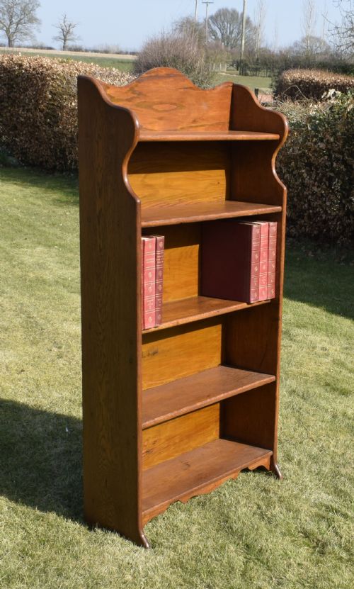 EARLY 20TH CENTURY OAK BOOKCASE - ADDITIONAL PHOTO 1