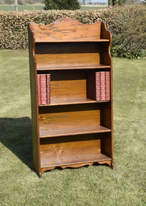 EARLY 20TH CENTURY OAK BOOKCASE - ADDITIONAL PHOTO 8