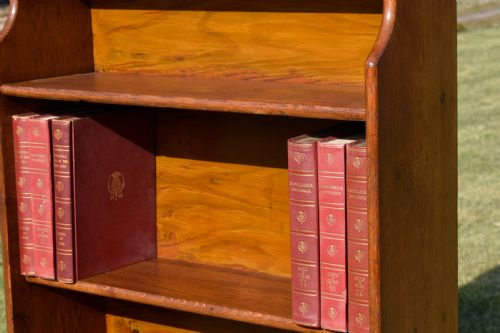 EARLY 20TH CENTURY OAK BOOKCASE - ADDITIONAL PHOTO 9