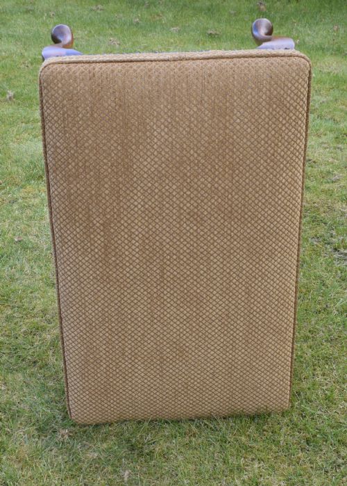EARLY 20TH CENTURY UPHOLSTERED CENTER STOOL - ADDITIONAL PHOTO 21