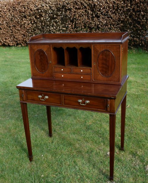 EDWARDIAN DESK WRITING TABLE - ADDITIONAL PHOTO 1