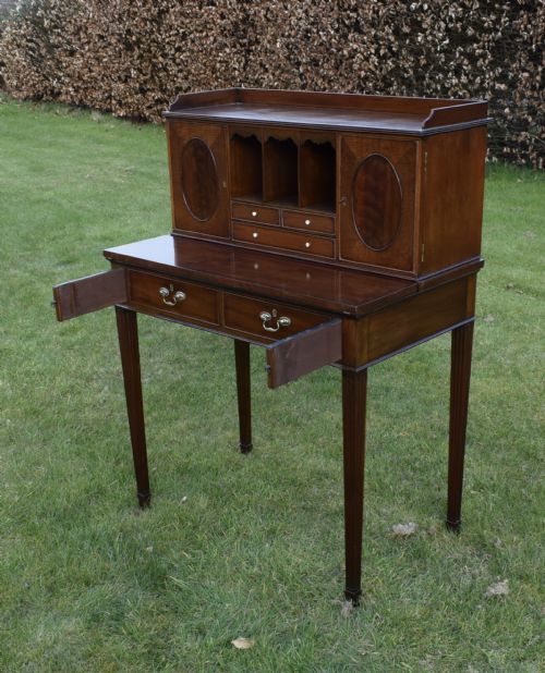 EDWARDIAN DESK WRITING TABLE - ADDITIONAL PHOTO 11