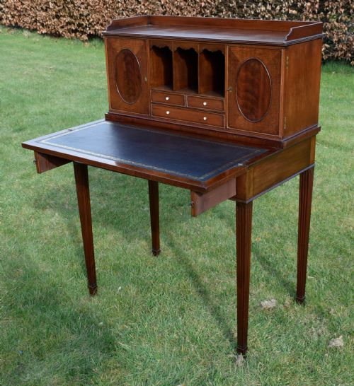 EDWARDIAN DESK WRITING TABLE - ADDITIONAL PHOTO 12
