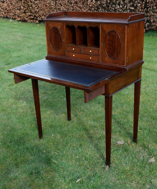 EDWARDIAN DESK WRITING TABLE - ADDITIONAL PHOTO 17