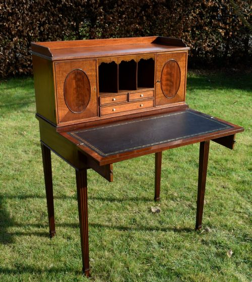 EDWARDIAN DESK WRITING TABLE - ADDITIONAL PHOTO 18