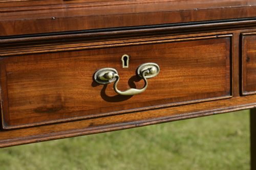 EDWARDIAN DESK WRITING TABLE - ADDITIONAL PHOTO 20