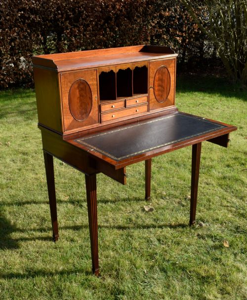 EDWARDIAN DESK WRITING TABLE - ADDITIONAL PHOTO 24