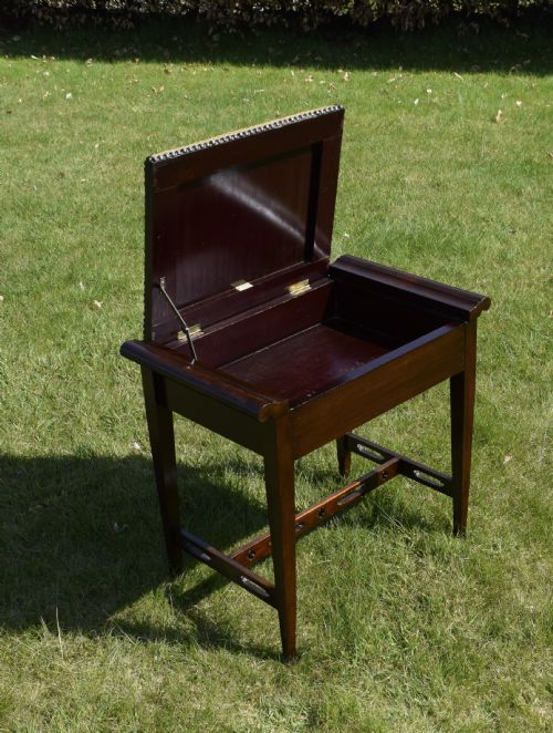 ARTS CRAFTS PIANO STOOL MUSIC STOOL - ADDITIONAL PHOTO 8