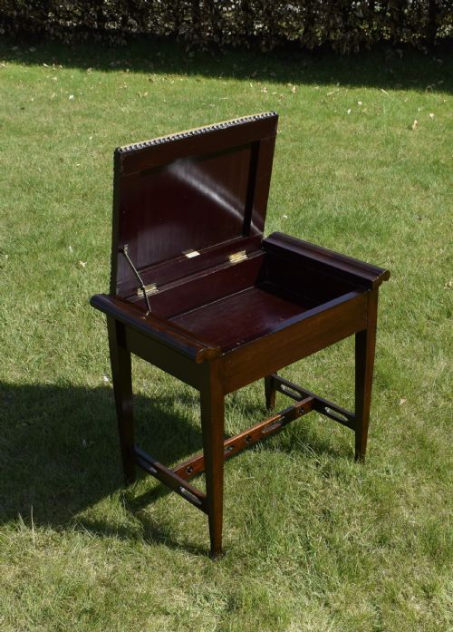 ARTS CRAFTS PIANO STOOL MUSIC STOOL - ADDITIONAL PHOTO 9