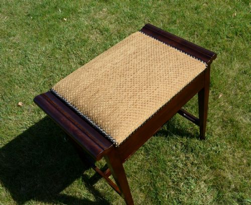 ARTS CRAFTS PIANO STOOL MUSIC STOOL - ADDITIONAL PHOTO 15