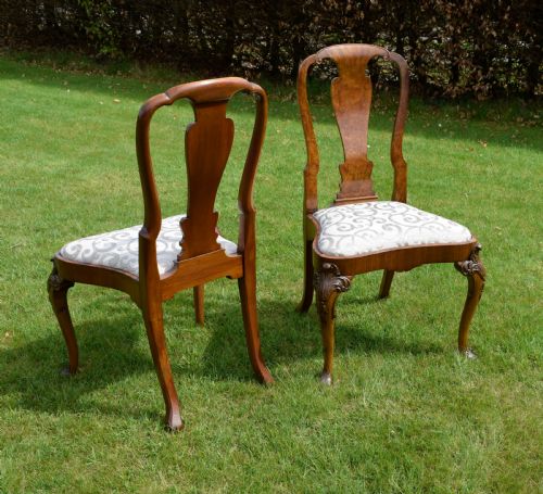 PAIR OF QUALITY WALNUT CHAIRS - ADDITIONAL PHOTO 16