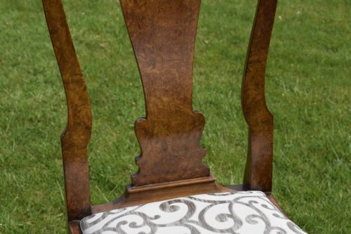 PAIR OF QUALITY WALNUT CHAIRS - ADDITIONAL PHOTO 18