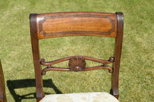 4 REGENCY DINING CHAIRS - ADDITIONAL PHOTO 15