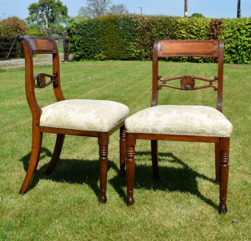 4 REGENCY DINING CHAIRS - ADDITIONAL PHOTO 17