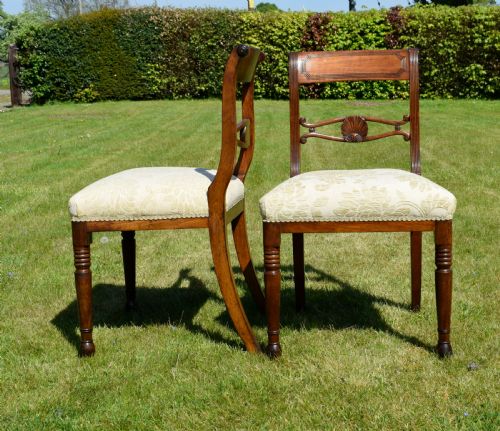 4 REGENCY DINING CHAIRS - ADDITIONAL PHOTO 19