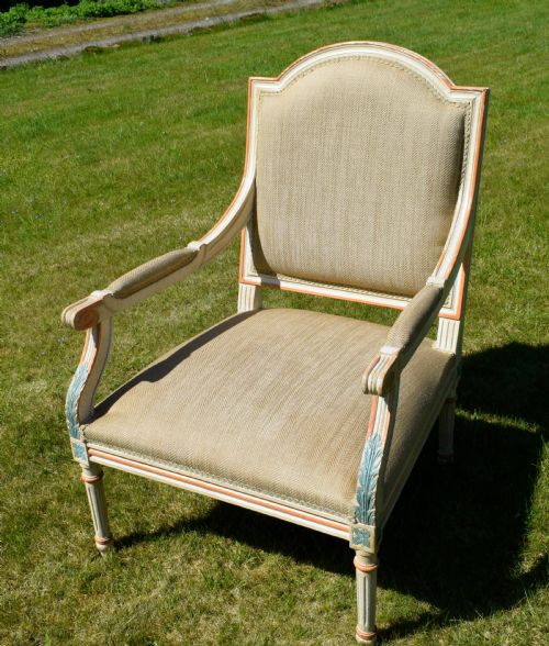 EARLY 20TH CENTURY FRENCH ARMCHAIR - ADDITIONAL PHOTO 9