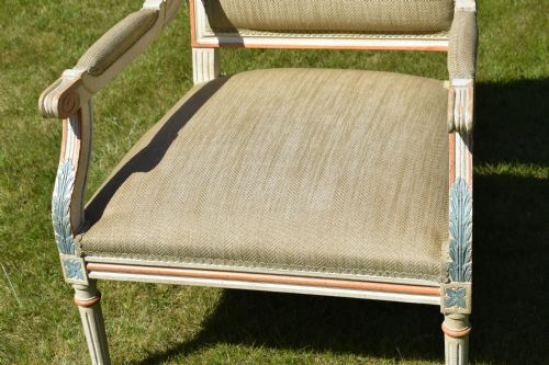 EARLY 20TH CENTURY FRENCH ARMCHAIR - ADDITIONAL PHOTO 10