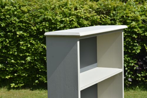 EARLY 20TH CENTURY OPEN BOOKCASE - ADDITIONAL PHOTO 5