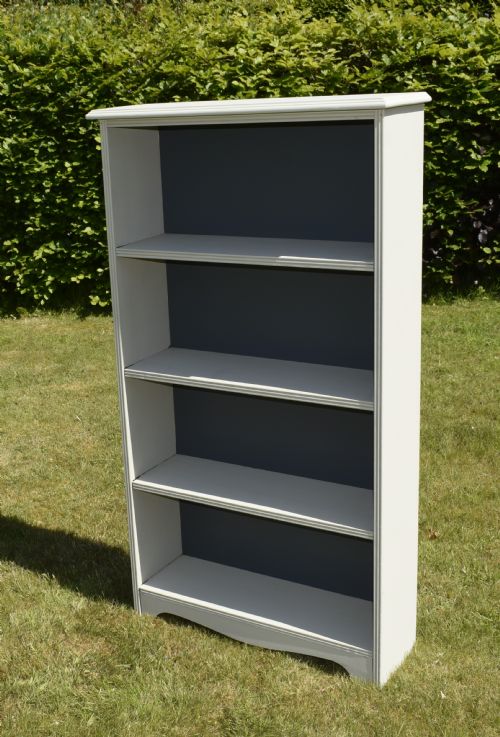 EARLY 20TH CENTURY OPEN BOOKCASE - ADDITIONAL PHOTO 10