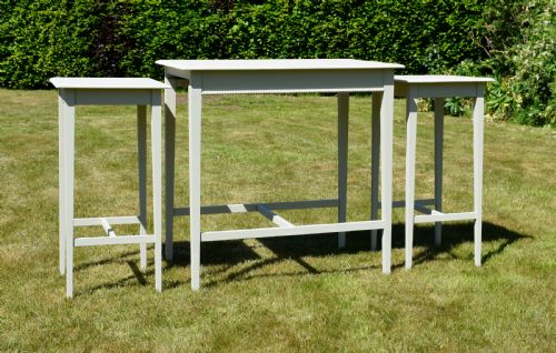 ARTS CRAFTS NEST OF 3 TABLES - ADDITIONAL PHOTO 4