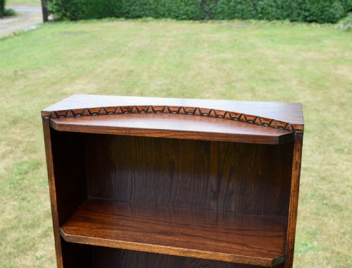 OAK ART DECO BOOKCASE - ADDITIONAL PHOTO 4