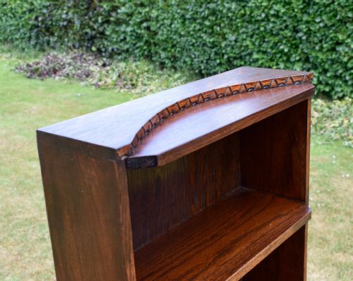 OAK ART DECO BOOKCASE - ADDITIONAL PHOTO 6