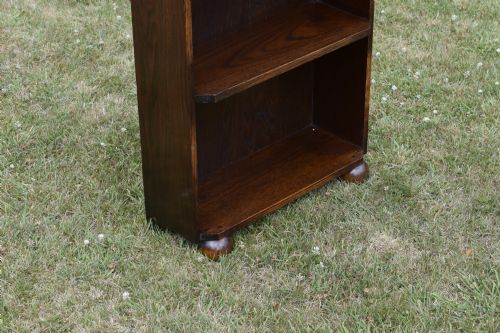 OAK ART DECO BOOKCASE - ADDITIONAL PHOTO 11