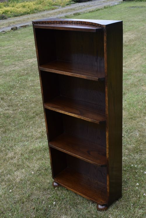 OAK ART DECO BOOKCASE - ADDITIONAL PHOTO 15